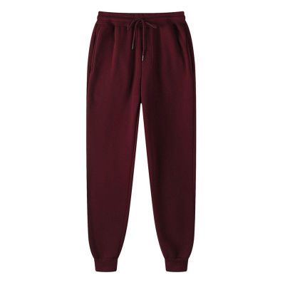 WABEOR Fleece Lined Sweatpants for Men Loose Fit Cotton Big and Tall Fleece Joggers Elastic Waist Athletic Sweat Pants Brown