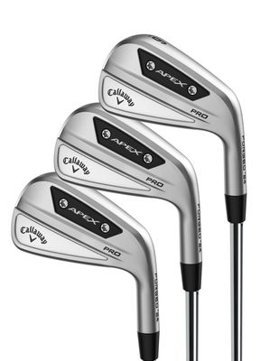 Callaway 2024 Apex Pro 4 Iron, Left Handed, Steel, Stiff, Standard
