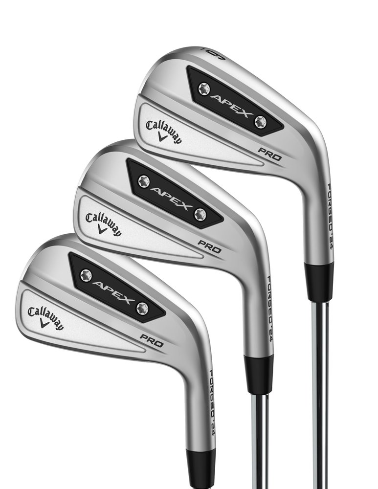 Callaway 2024 Apex Pro 4 Iron, Left Handed, Steel, Stiff, Standard