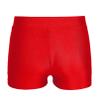 YONGHS Kids Girls Dance Shorts V-Front Waistband Sports Yoga Athletic Bottoms Gymnastics Boy-Cut Booty Shorts Red 15-16 Years view 3