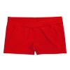 YONGHS Kids Girls Dance Shorts V-Front Waistband Sports Yoga Athletic Bottoms Gymnastics Boy-Cut Booty Shorts Red 15-16 Years view 4