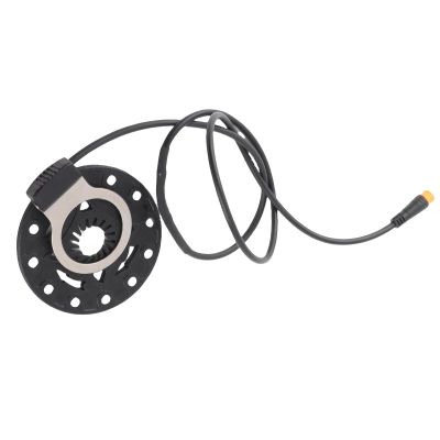 VGEBY Electric Assist Sensor High Sensitivity 12 Magnets Right Dual Hall Sensor Plug Cadence Speed Electric Pedal Accessories (Small Hole)