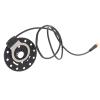 VGEBY Electric Assist Sensor High Sensitivity 12 Magnets Right Dual Hall Sensor Plug Cadence Speed Electric Pedal Accessories (Small Hole) view 1