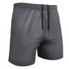 Unisex Hip Knee Surgery Recovery Shorts Men Tear Away Short Pant Breakaway 2 Side Snap Shorts Adaptive Clothing Women Gray L view 3