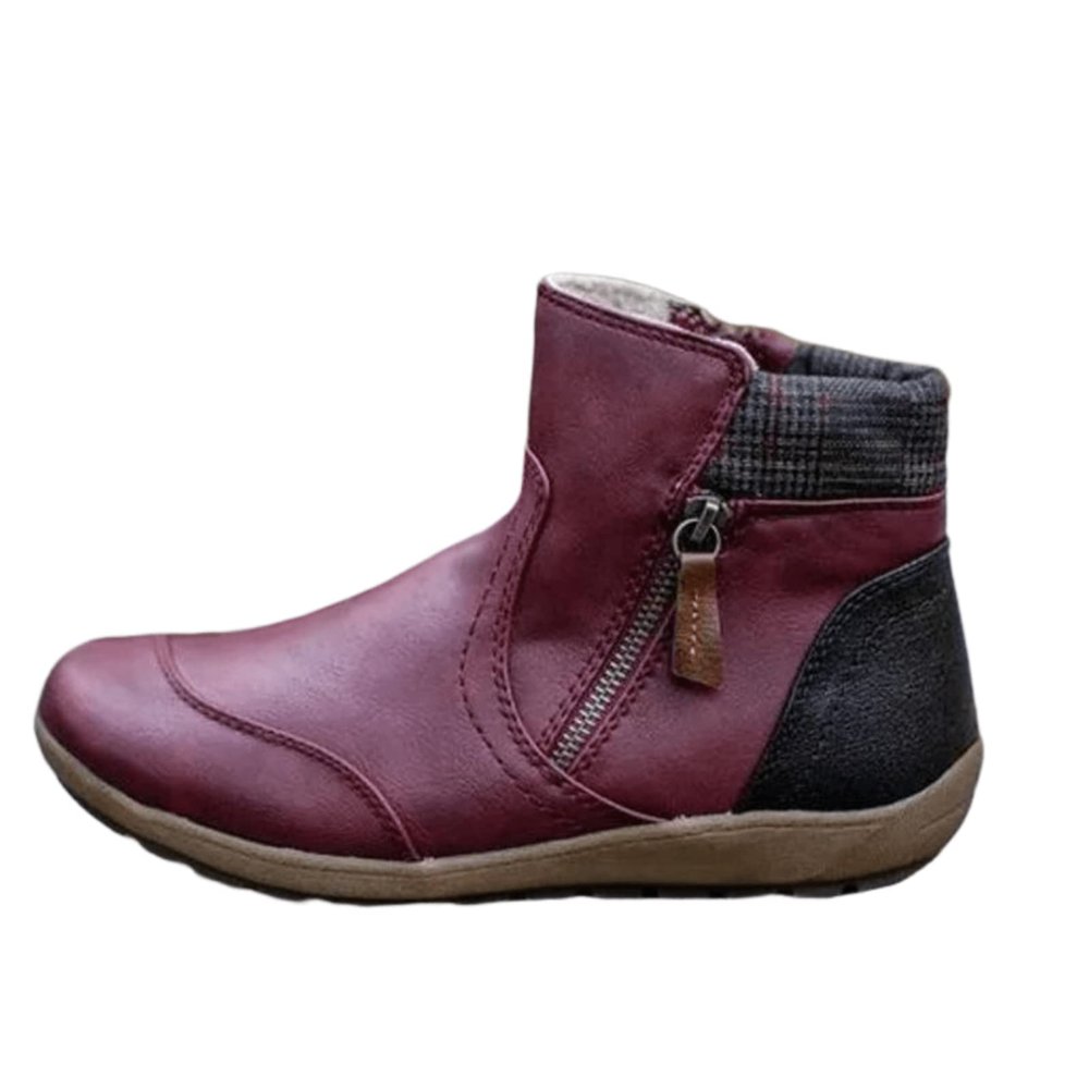 Ladmiple Booties For Women Wide Feet Cowboy Boots for Women Booties Ankle Cowgirl Western Boots Round Toe Short Booties Classic High Top Combat Walking Shoes