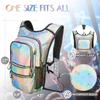 CITCAR Hydration Pack, Water Backpack with 3L Hydration Bladder Lightweight Insulation, Festival Essential, Rave Hydration Backpack, Hydropack Backpack for Rave, Hiking, Biking, Festival Gear view 2