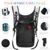 CITCAR Hydration Pack, Water Backpack with 3L Hydration Bladder Lightweight Insulation, Festival Essential, Rave Hydration Backpack, Hydropack Backpack for Rave, Hiking, Biking, Festival Gear view 4