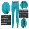 SUMABA Long Johns for Men Thermal Underwear Base Layer Pants Cold Whether Mens Heated Thermal Leggings Lightweight Thights Green Size XL view 4