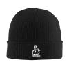 Fu-ck Off Middle Finger Knit Hat Soft Classic Stretchy Ski Beanie Cap Black Winter Warm Stocking Hats for Women Men view 2