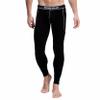 SUMABA Long Johns for Men Thermal Underwear Base Layer Pants Cold Whether Mens Heated Thermal Leggings Lightweight Thights Black Size 2XL view 2