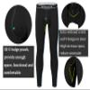 SUMABA Long Johns for Men Thermal Underwear Base Layer Pants Cold Whether Mens Heated Thermal Leggings Lightweight Thights Black Size 2XL view 4