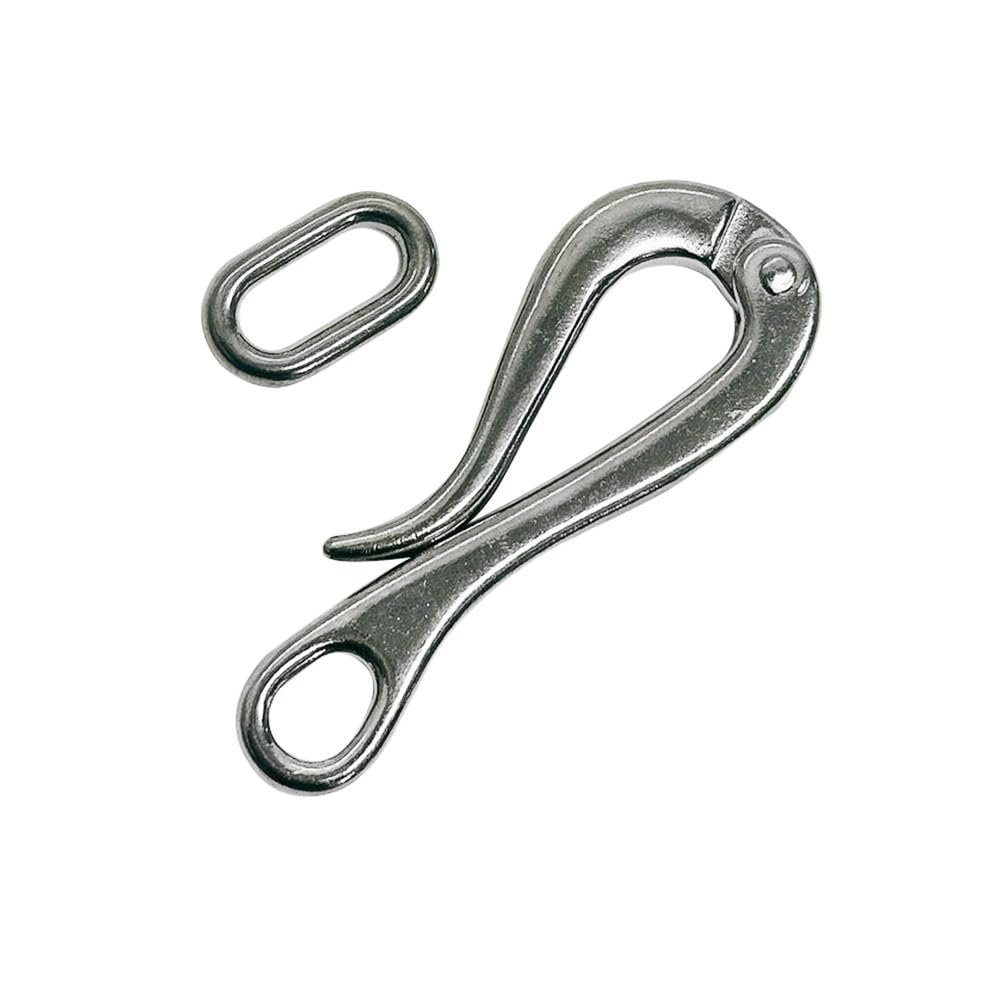 316 Stainless Steel Quick Release Pelican Hook & Eye 4" for Marine Boat, Yatch