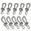 316 Stainless Steel Quick Release Pelican Hook 4" for Marine Boat, Yatch, 10 Pcs view 1