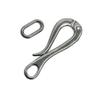 10 Pc Marine Boat Stainless Steel 4" Pelican Hook with Loop Rigging Lifting Hook view 3