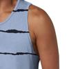 Maiyifu-GJ Men's Contrast Sports Sleeveless Tank Top Summer Vacation Vest with Hem Casual Beach Loose Printed Undershirt (Blue1,Medium) view 3