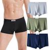 feichan ashion Men's Underwear, 3-Piece Modal rayon Mens Big & Tall Boxer Brief Up to 7XL, Moisture Wicking Flat Boxer Shorts (as1, alpha, x_l, regular, regular, 808) view 1