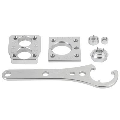 Areyourshop Float Shock Rebuild Tool Kit Vise Clamp + Sealhead + 4 pin Sockets for 2021 Fox X2 for Bikes Bicycle