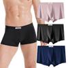 feichan ashion plus size men's boxer briefs modal quick dry moisture wicking soprt fitness oversized underwear men 3pc(L,802) view 1