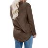 Uillui Casual 4-Way Stretch Shirts Womens Fall 2023 Fashion Long Sleeve Legging Tunic Tops Crewneck Sweatshirt Dressy Blouse view 3