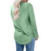Uillui Casual 4-Way Stretch Shirts Womens Fall 2023 Fashion Long Sleeve Legging Tunic Tops Crewneck Sweatshirt Dressy Blouse view 3