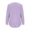 Uillui Casual 4-Way Stretch Shirts Womens Fall 2023 Fashion Long Sleeve Legging Tunic Tops Crewneck Sweatshirt Dressy Blouse view 3
