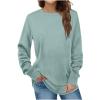 Uillui Casual 4-Way Stretch Shirts Womens Fall 2023 Fashion Long Sleeve Legging Tunic Tops Crewneck Sweatshirt Dressy Blouse view 1