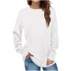 Uillui Casual 4-Way Stretch Shirts Womens Fall 2023 Fashion Long Sleeve Legging Tunic Tops Crewneck Sweatshirt Dressy Blouse view 1