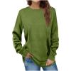 Uillui Casual 4-Way Stretch Shirts Womens Fall 2023 Fashion Long Sleeve Legging Tunic Tops Crewneck Sweatshirt Dressy Blouse view 1