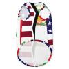 American and Peruvian Flag Pets Shirt Vest Cute Dog Tank Top Soft Sleeveless T-Shirt for Puppy Kitty Cats S view 2