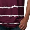Men's Contrast Sports Sleeveless Tank Top Summer Vacation Vest with Hem Casual Beach Loose Printed Undershirt (Red,5X-Large) view 4