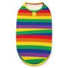 LGBT Rainbow The Gay Pets Shirt Vest Cute Dog Tank Top Soft Sleeveless T-Shirt for Puppy Kitty Cats M view 1