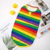 LGBT Rainbow The Gay Pets Shirt Vest Cute Dog Tank Top Soft Sleeveless T-Shirt for Puppy Kitty Cats M view 4