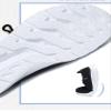 Men's Fashion Breathable and Comfortable Lace-up Sneakers Men's Non-Slip Wear-Resistant Casual Shoes Men's Loafers (Color : Gray, Size : 14) view 4