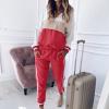 Women's Zip Up Hoodies Fashion 2 Piece Set Sweatsuit Long Sleeve Sweatshirt Tops And Long Pants Tracksuit Outfits view 2