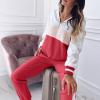 Women's Zip Up Hoodies Fashion 2 Piece Set Sweatsuit Long Sleeve Sweatshirt Tops And Long Pants Tracksuit Outfits view 4