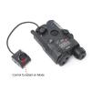 NECARL Remote Pressure Switch, Tactical Flashlight Weapon Light Switch with 2.5mm Plug for DBAL NGAL PEQ Laser with 2.5mm Interface, Aluminium Alloy Switch Fit for 20mm Picatinny Rail (2.5-BK) view 2