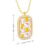 Beer Shrimp Womens Diamond Necklaces Alloy Pendants Trendy Dainty Jewelry Gifts Golden-Style view 2