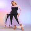 Alvivi Women's Gothic Cocktail Dresses Sweetheart A-Line Maxi Dress Sea Witch Mermaid Role Play Costumes Black Medium view 4