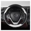 FUERU Car Steering Wheel Cover Set Universal Car Steering Wheel Cover Breathable Ice Silk Grip Comfortable Fashion Car Interior (Color : 5#) view 1