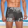 CTOITLKF Swim Shorts, Hawaii Leaves Swimming Trunks, Quick Dry Beach Shorts Surfing Shorts view 4