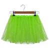 Black Tulle Skirt for Women Small Bulb Mesh Tulle Pleated Princess Women Sequins Skirt Star with Skirt (Green, One Size) view 3