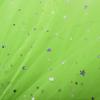 Black Tulle Skirt for Women Small Bulb Mesh Tulle Pleated Princess Women Sequins Skirt Star with Skirt (Green, One Size) view 4