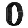 INF Nylon Wristband Compatible for Xiaomi Mi Band 7/Mi Band 6/Mi Band 5/Mi Band 4/Mi Band 3, Adjustable Braided Elastic Solo Loop for Mi Band 3/4/5/6/7/NFC, Sport Strap Smart Watch Accessories view 1