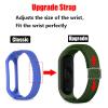 INF Nylon Wristband Compatible for Xiaomi Mi Band 7/Mi Band 6/Mi Band 5/Mi Band 4/Mi Band 3, Adjustable Braided Elastic Solo Loop for Mi Band 3/4/5/6/7/NFC, Sport Strap Smart Watch Accessories view 3