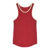 Maiyifu-GJ Men's Casual O Neck Sleeveless Tank Tops Summer Athletic Beach Workout Vest Shirt Solid Color Workout Muscle Tees (Red,XX-Large) view 1