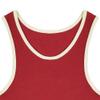 Maiyifu-GJ Men's Casual O Neck Sleeveless Tank Tops Summer Athletic Beach Workout Vest Shirt Solid Color Workout Muscle Tees (Red,XX-Large) view 3