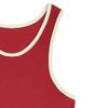 Maiyifu-GJ Men's Casual O Neck Sleeveless Tank Tops Summer Athletic Beach Workout Vest Shirt Solid Color Workout Muscle Tees (Red,XX-Large) view 4