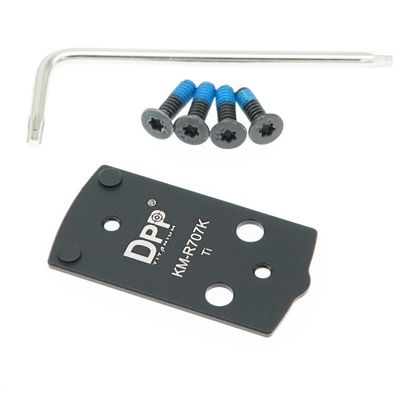 DPP Titanium Optic Adapter/Mount Plate Compatible with MP Shield Plus Kimber R7 Mako Holosun 407K/507K/EPS/EPS Carry