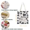 Romance Novel Enthusiast Tote Bag Smut Reader Handbag Enemies to Lovers Gift Morally Gray is My Favorite Color Canvas Bag (MorallyGray Totebag) view 4