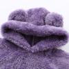 Hikido Toddler Insulated Onesie Cute Comfy Thicken Snowsuit Baby Gift for Christmas 18~24M Lavender view 3